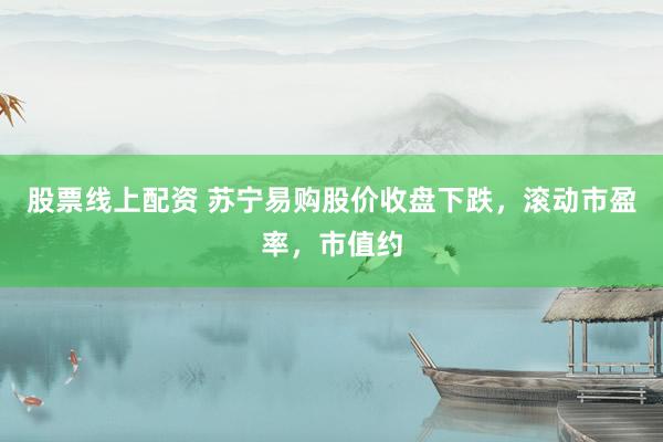 股票线上配资 苏宁易购股价收盘下跌，滚动市盈率，市值约